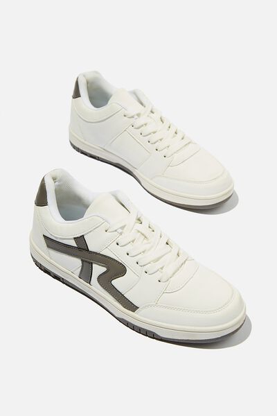 Martha Midi Sneaker, GREY/WHITE