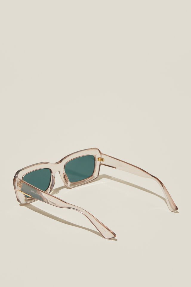 Miles Square Sunglasses, CRYSTAL