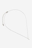 Select Colour: SILVER INITIAL L CLASSIC FINE CHAIN