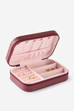 Large Jewellery Case, BERRY - example image 2
