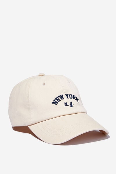 Classic Dad Cap, NEW YORK NY/ECRU