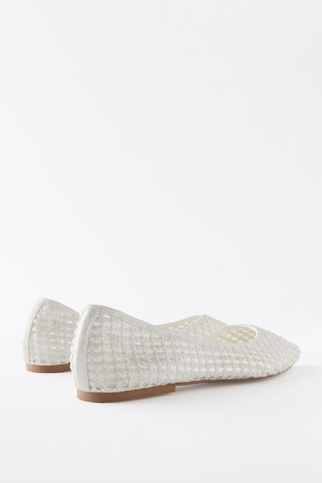 Isla Dorsay Ballerina, WHITE WOVEN