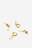 Select Colour: GOLD PEARL DROP