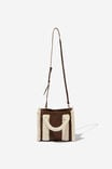 The Midi Stand By Tote, ECRU TEXTURE/CHOC - alternate image 1