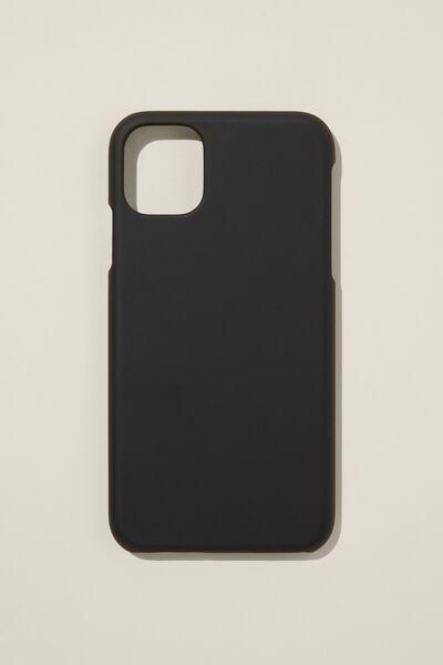 Solid Phone Case Iphone 11, BLACK