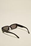 Óculos de Sol - Abby Rectangle Sunglasses, BLACK - vista alternativa 3