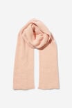 Fluffy Yarn  Scarf, SOFT PINK - alternate image 1