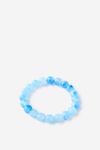 Single Bracelet, BLUE SWIRL