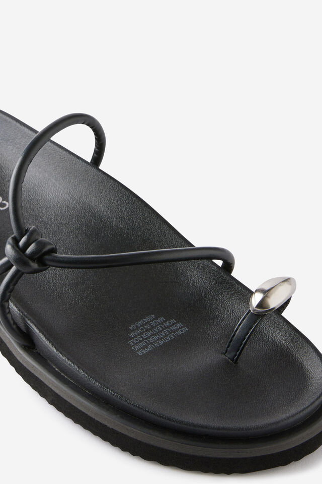 Elidy Sandal, BLACK/HARDWARE