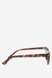 Óculos de Sol - Narrah Short Frame Cateye Sunglasses, DARK TORT - vista alternativa 2