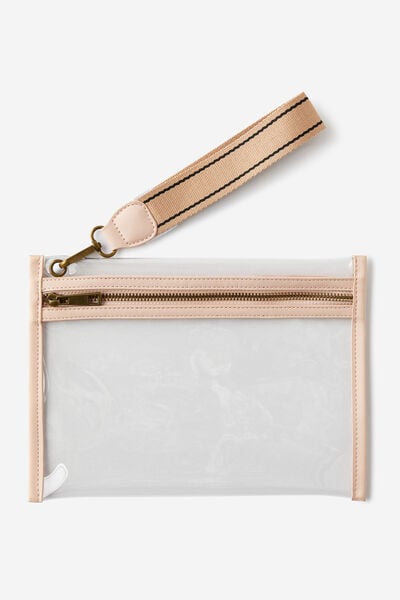 See Clearly Multipurpose Pouch, BLUSH