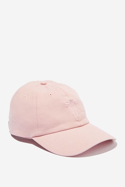 Classic Dad Cap, PINK BOW