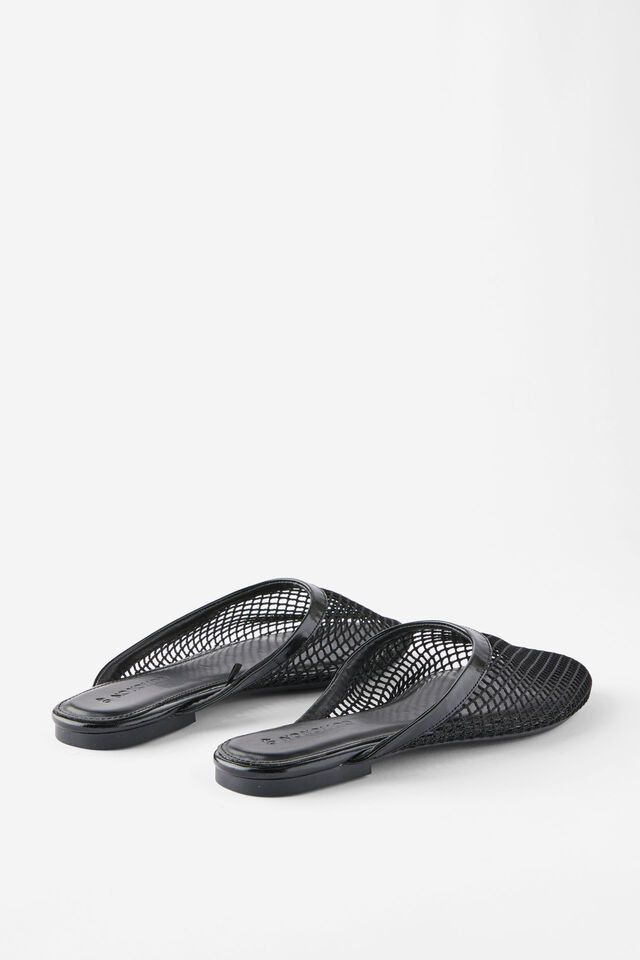Slipper Mule, BLACK MESH