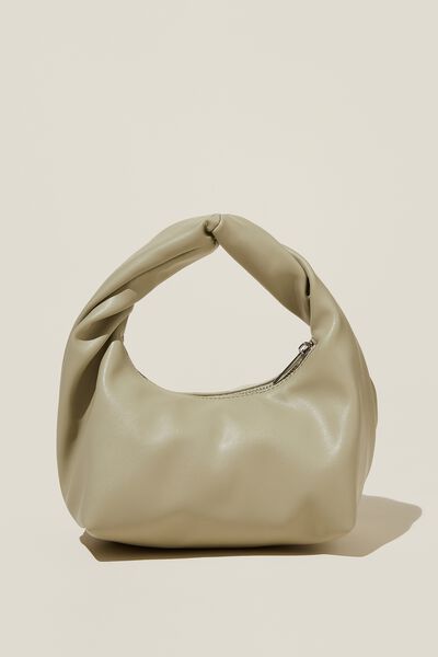 Goldie Mini Handle Bag, DESERT SAGE SMOOTH