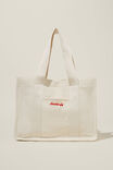 The Personalised Stand By Tote, NATURAL - alternate image 1