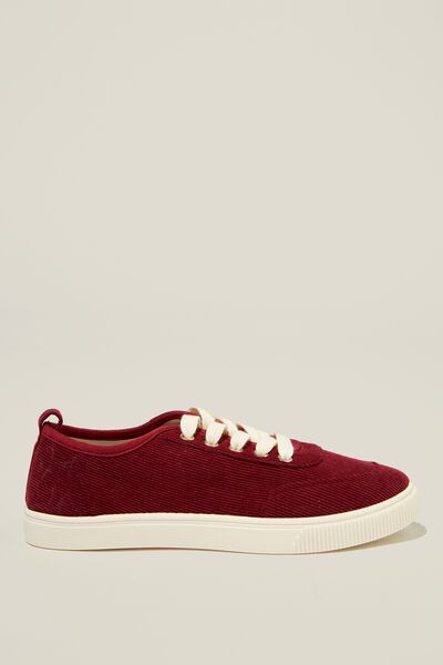 Cara Lace Up Sneaker, RASPBERRY
