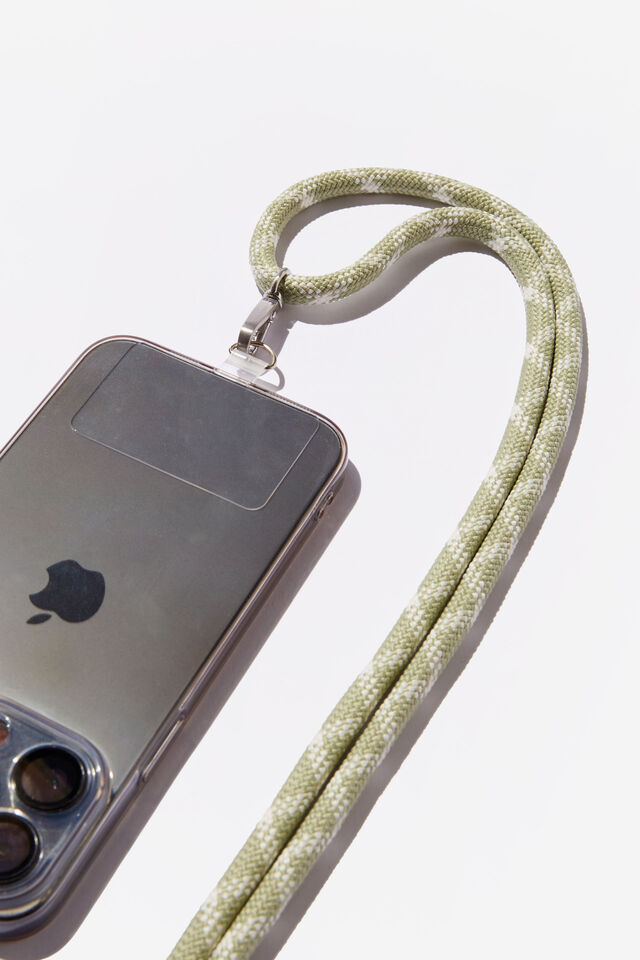 Phone Strap, RUGBY OLIVE