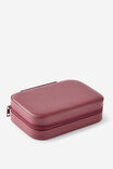 Large Jewellery Case, BERRY - example image 1