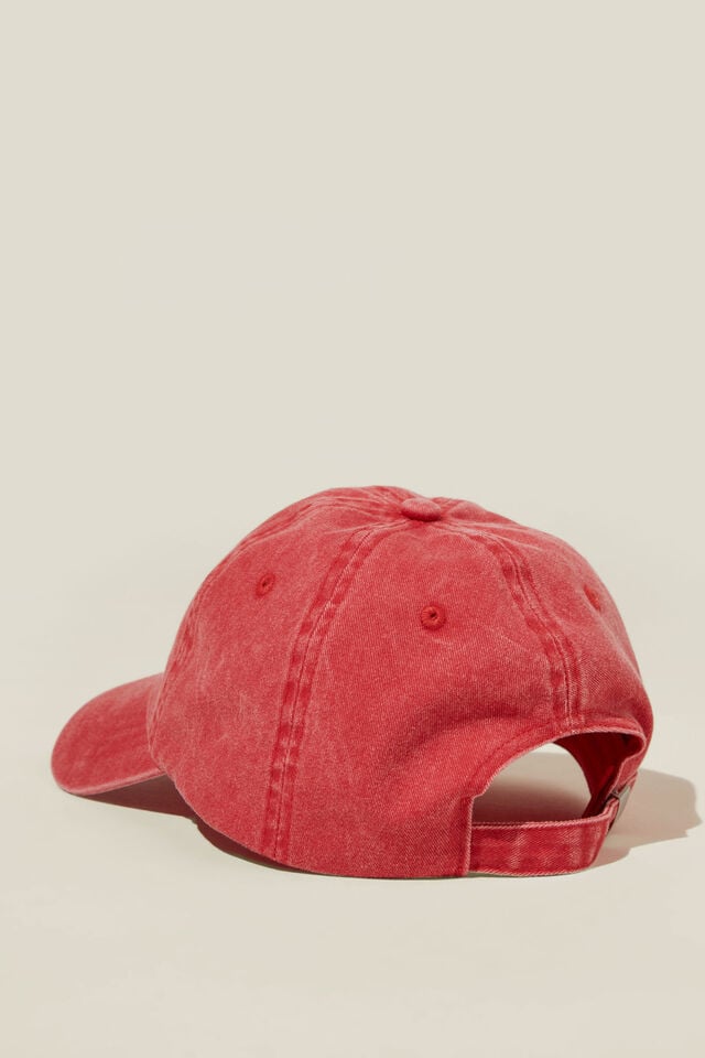 Classic Dad Cap, DAISY CHAIN/WASHED RED