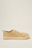 Saylor Lace Up Plimsoll, NEUTRAL HEART - alternate image 1
