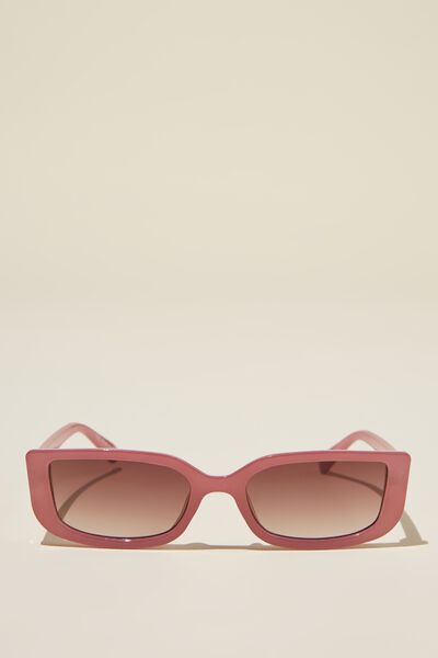 Alexa Slim Line Sunglasses, SOFT BERRY