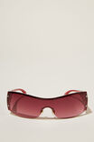 Simi Shield Sunglasses, BERRY GRADIENT - alternate image 1