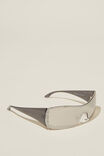Simi Shield Sunglasses, BLACK REVO - alternate image 2