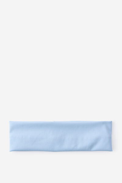 Soft Headband, POWDER BLUE SMOOTH