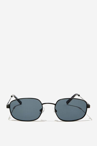 Taylor Metal Sunglasses, BLACK/BLACK