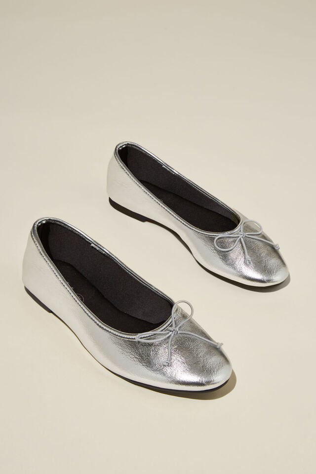 Romy Ballet, SILVER TEXTURED