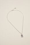 Colar - Pendant Necklace, STERLING SILVER PLATED CELESTIAL TAG - vista alternativa 1