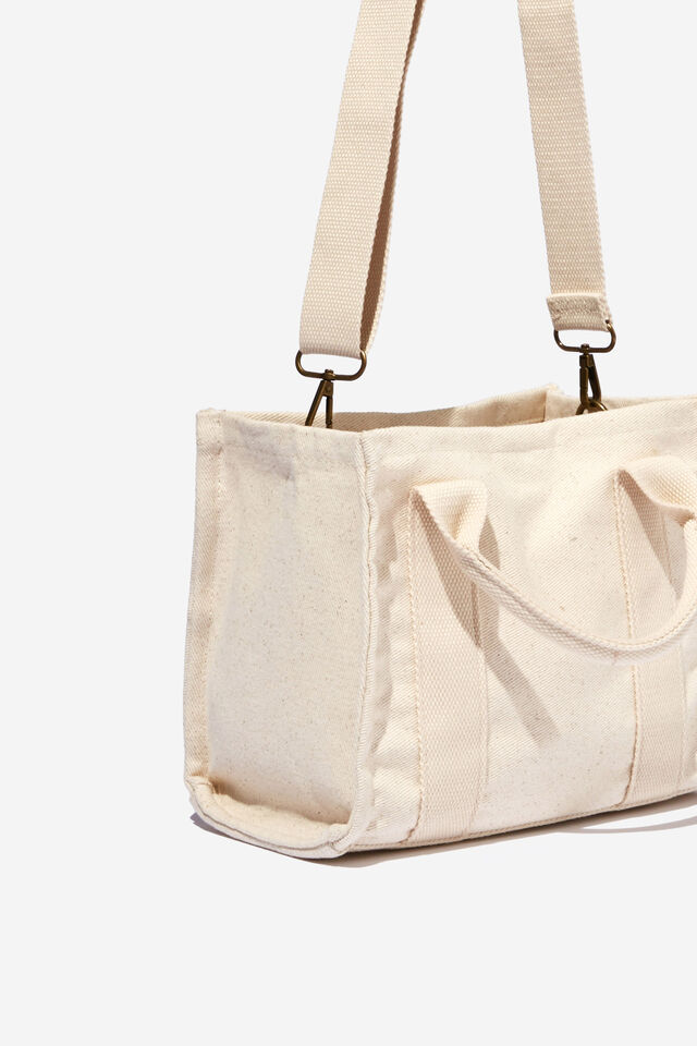 The Midi Stand By Tote, NATURAL