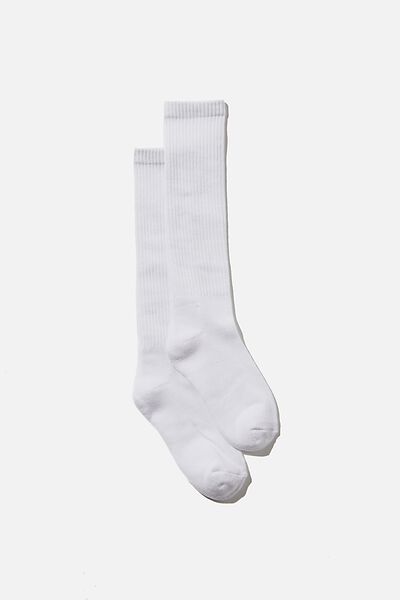 The Dad Sock, WHITE