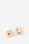 Select Colour: GOLD PEBBLE STUD