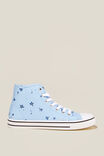 Harlow High Top, BABY BLUE DITSY - alternate image 1
