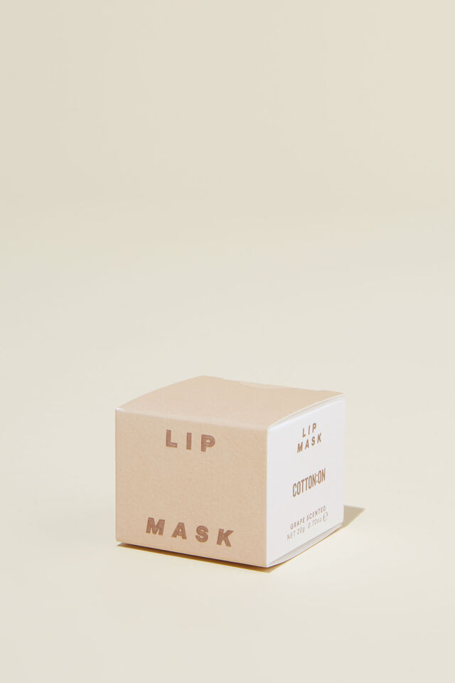 Lip Mask, GRAPE BROWN