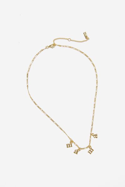 Premium Treasures Necklace Gold Plated, GOLD PLATED MAMA