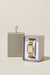 Classic Watch, GOLD PLATED RECTANGLE LINK BAND - alternate image 2