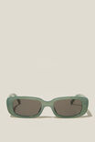 Óculos de Sol - Abby Rectangle Sunglasses, MEADOW MIST - vista alternativa 1