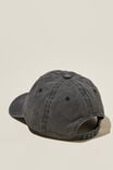 Classic Dad Cap, BUTTERFLY EMBROIDERY/WASHED BLACK - alternate image 2