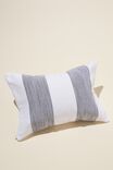Travesseiro - Cotton Beach Pillow, NAVY WHITE BOLD STRIPE - vista alternativa 1