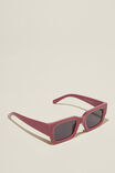 Blaire Sunglasses, DARK MAUVE - alternate image 2