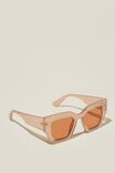 Aubrey Oversized Sunglasses, CRYSTAL STONE - alternate image 2