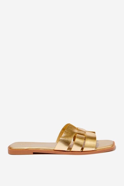 Sierra Woven Slide, GOLD