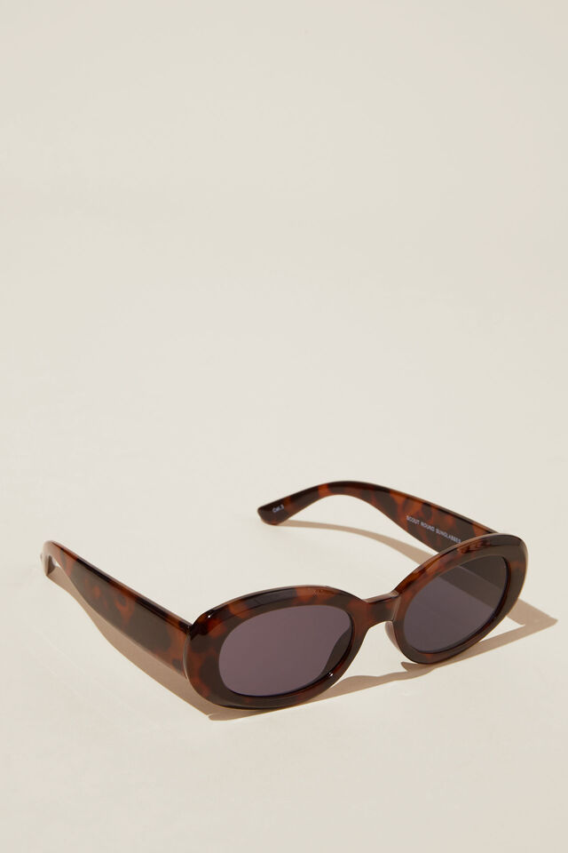 Scout Round Sunglasses, TORT