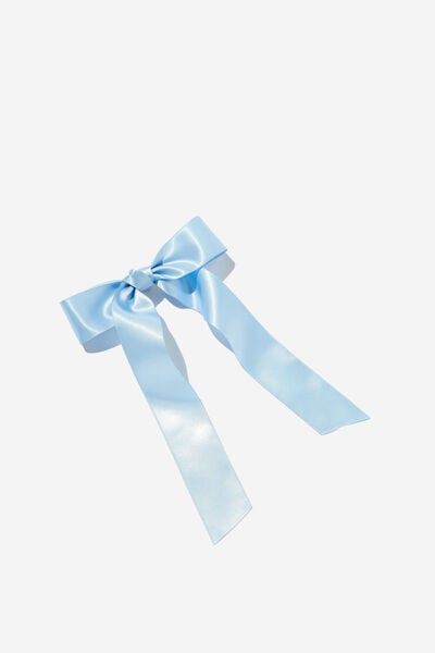 Emily Hair Bow, BLUE