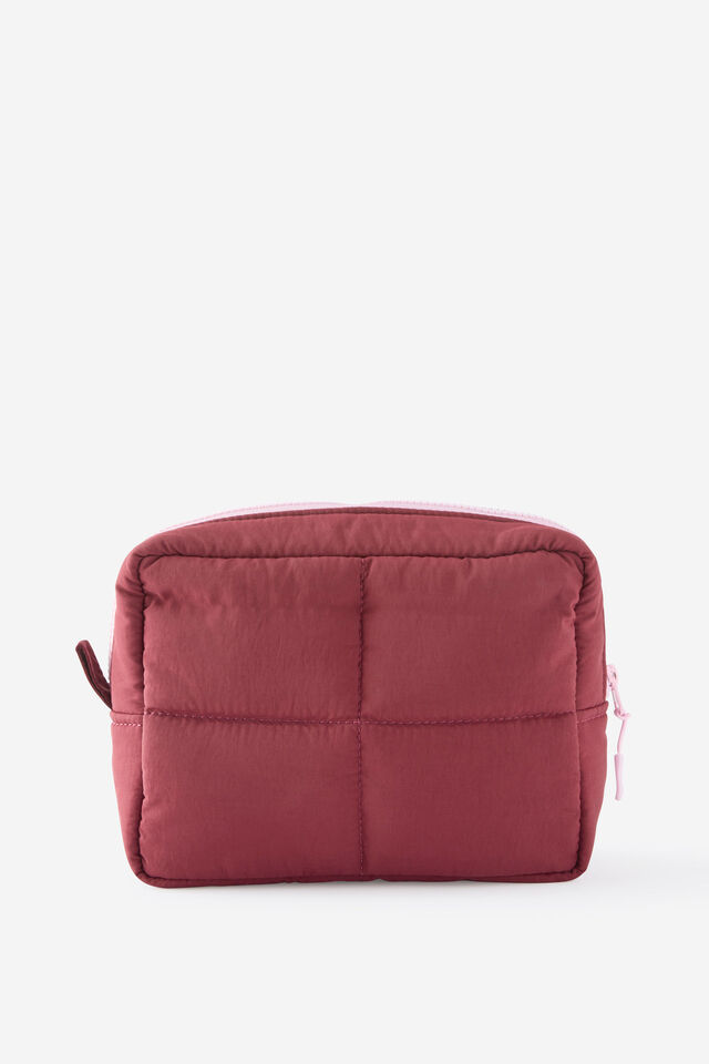 Makeup Bag, BERRY