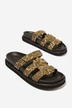 Elidy Multi Strap Slide, WASHED LEOPARD - alternate image 2