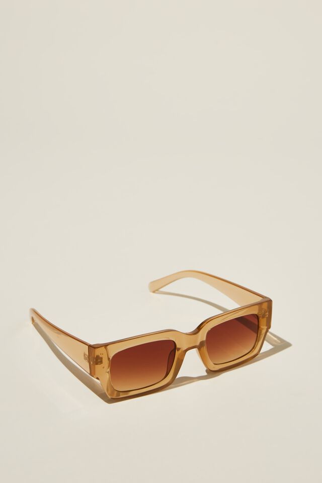 Blaire Wayfarer Sunglasses, VINTAGE GOLDEN