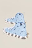 Harlow High Top, BABY BLUE DITSY - alternate image 3
